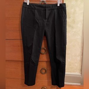 Cynthia Rowley Black Crop Pant Sz 4